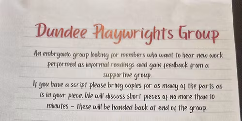 Dundee Playwrights Group