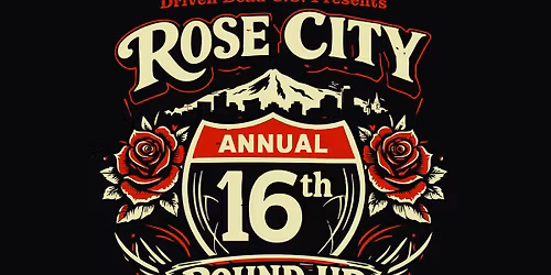 16th Annual Rose City Round-Up car show!