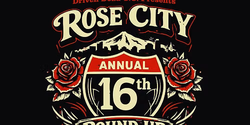 16th Annual Rose City Round-Up car show!