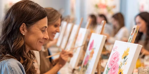 Bloom & Sip: An Evening of Art and Elegance