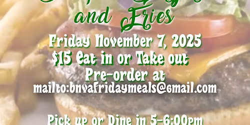 $15 Freddie Burgers, Fries & Gravy