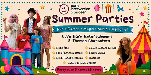 ASN End of Summer Carnival Party (1.5 Hour Session)