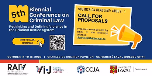 FIFTH BIENNIAL CONFERENCE ON CRIMINAL LAW