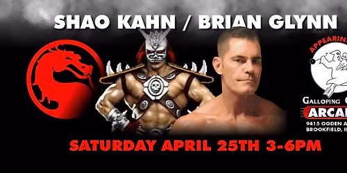 SHAO KAHN - Brian Glynn Meet & Greet - Legends of Mortal Kombat