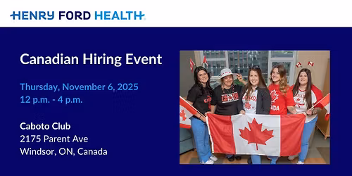 Canadian Hiring Event