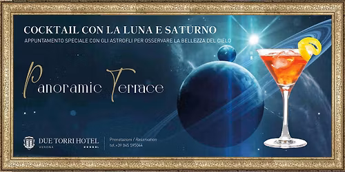 Cocktail con la Luna e Saturno