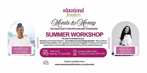 Minds & Money: Accountancy for Psychology Founders