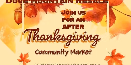 AFTER THANKSGIVING RESALE MADNESS SALE