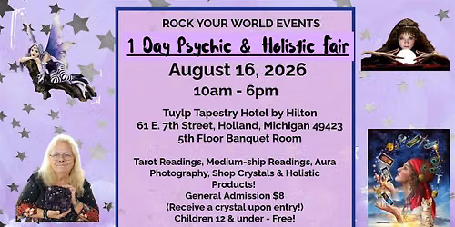 1 Day Psychic & Holistic Fair in Holland!