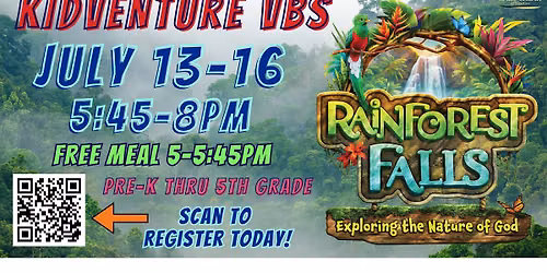 Grace Church Rainforest Falls Kidventure VBS