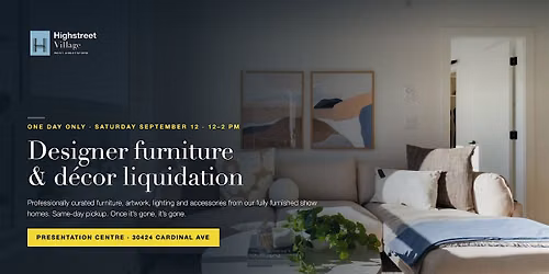 Highstreet Village Display Home Sale