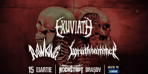 Exuviath, RawKing & Wr\u00e4thhammer live in Club Rockstadt Brasov