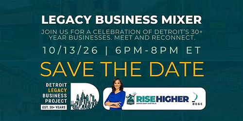 Detroit Legacy Business Project Fall Mixer