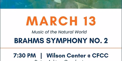 Wilmington Symphony Orchestra: Brahms Symphony No. 2
