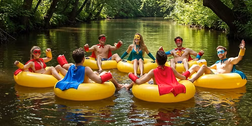 \ud83e\uddb8\u200d\u2642\ufe0f Superheroes on the River | Float The Fox River Tubing 