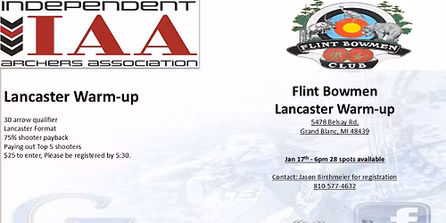 Flint Bowmen Lancaster Warm-up