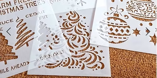 Paint Your Own Doormat- Christmas! ADULTS ONLY!