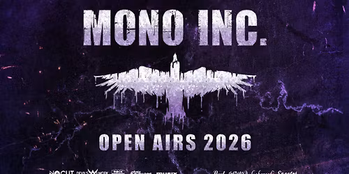 MONO INC. Open Air 22.08.2026 | Hanau