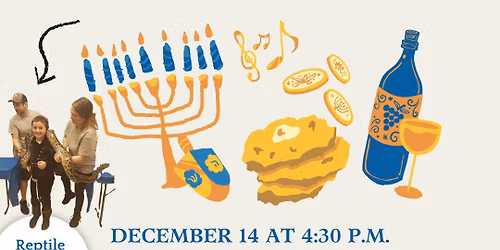 Latkes & Laughter: A Chanukah Family Party
