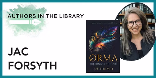 Authors in the Library - Jac Forsyth