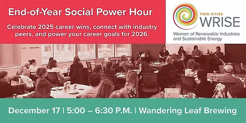 WRISE Twin Cities December Social Hour