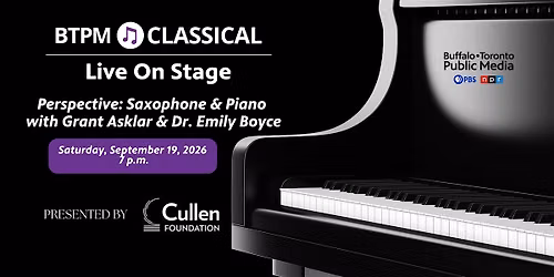 BTPM Classical Live on Stage #44: Perspective: Saxophone & Piano