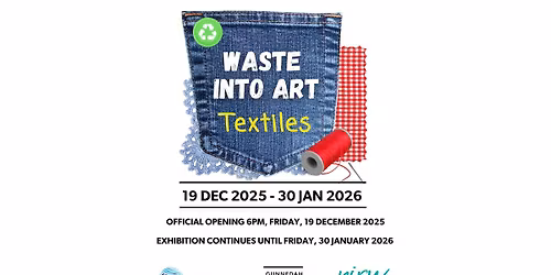 Waste Into Art 2025 exhibition opening