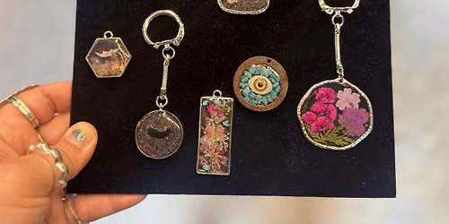 UV Resin Charms, Pendants, & Keychains Oh My!