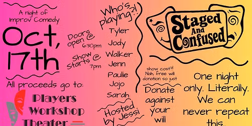 Staged and Confused: A Night of Improv