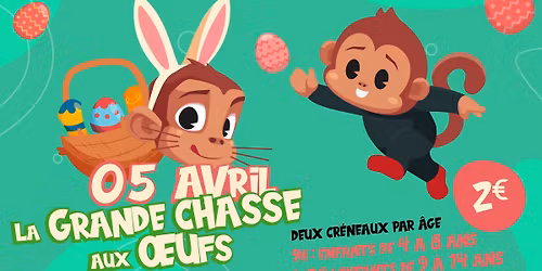 La grande chasse aux oeufs Monky