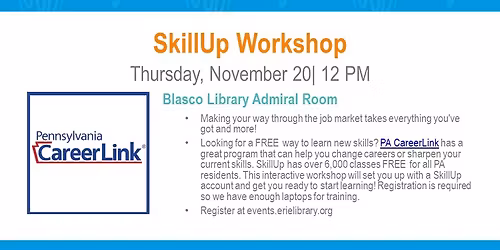 PA SkillUP Overview Workshop @Blasco