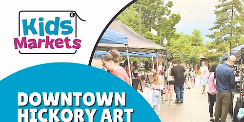 Kids Market at Downtown Hickory Art Crawl