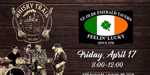 Whisky Train at Emerald Tavern