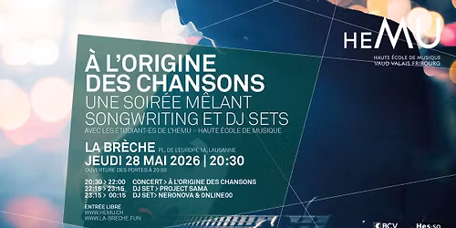 A L'ORIGINE DES CHANSONS