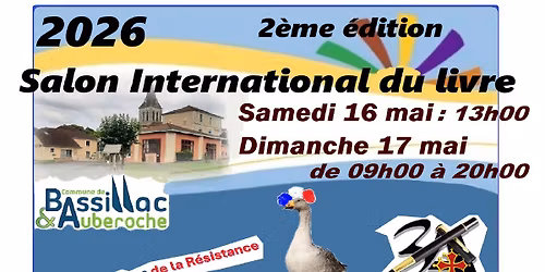 Salon International du Livre de Bassillac & Auberoche 2026