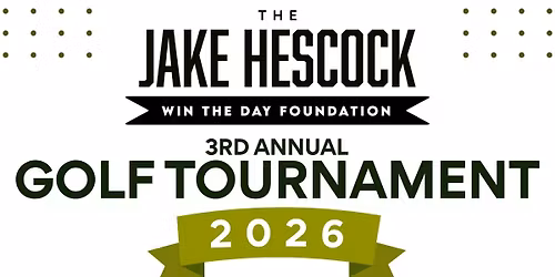 Jake Hescock Win the Day 3rd Annual Golf Tournament