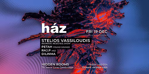 H\u00e1z presents: Stelios Vassiloudis