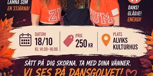 ZUMBA \u00ae med Angelika, Jenny & Jessica
