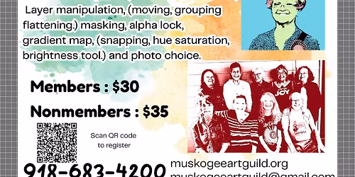 Digital Drawing: Create PopArt (a la Andy Warhol) on your iPad in Procreate with Mary Whit