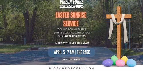 Easter Sunrise Service at Pigeon Forge RV Resort