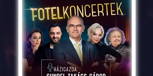 FOTELKONCERTEK - Sztorik, dalok, meglepet\u00e9sek