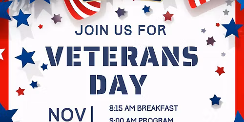 Flores\/Zapata Veterans Day Event