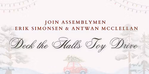 Deck the Halls Toy Drive & Event