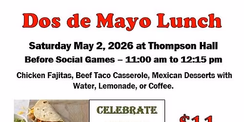 Mexican Lunch - Dos de Mayo