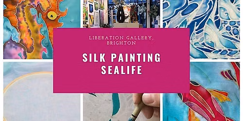 Sealife silk painting