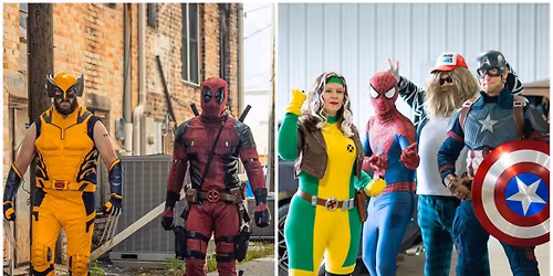 Superhero Night, Downtown Panama City 