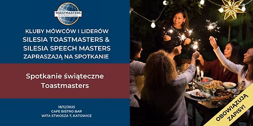 Spotkanie \u015bwi\u0105teczne Toastmasters