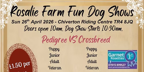 Rosalie Farm Fun Dog Show\u2019s