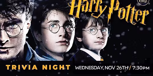 Harry Potter Trivia Night @ The Pint Upper Deck!