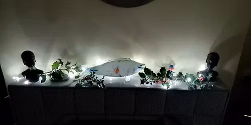 The decorations are still up Jolly Good Night Out